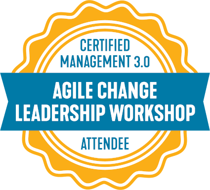 Agile Change Leadership Workshop Badge