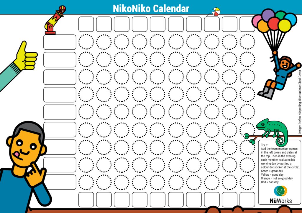 NikoNiko Calendar