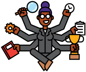 Scrum Master Illustration