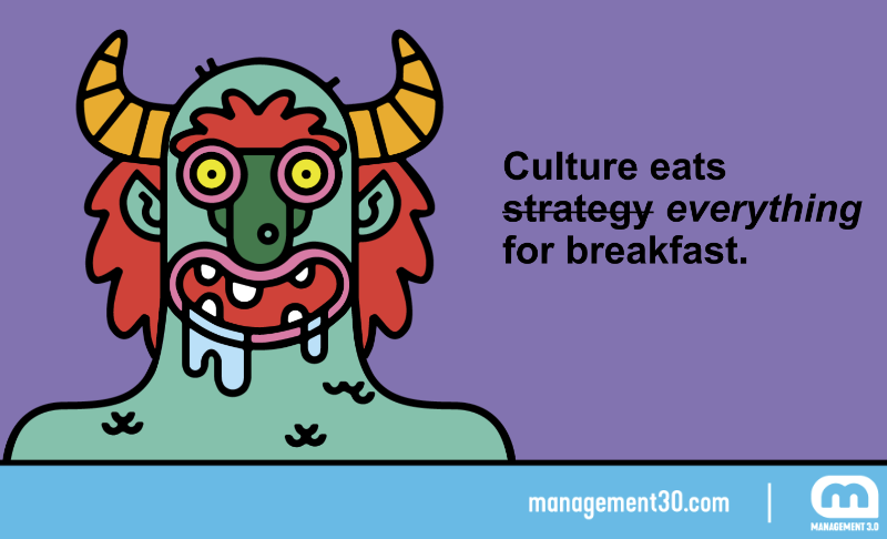 Culture eats strategy for breakfast