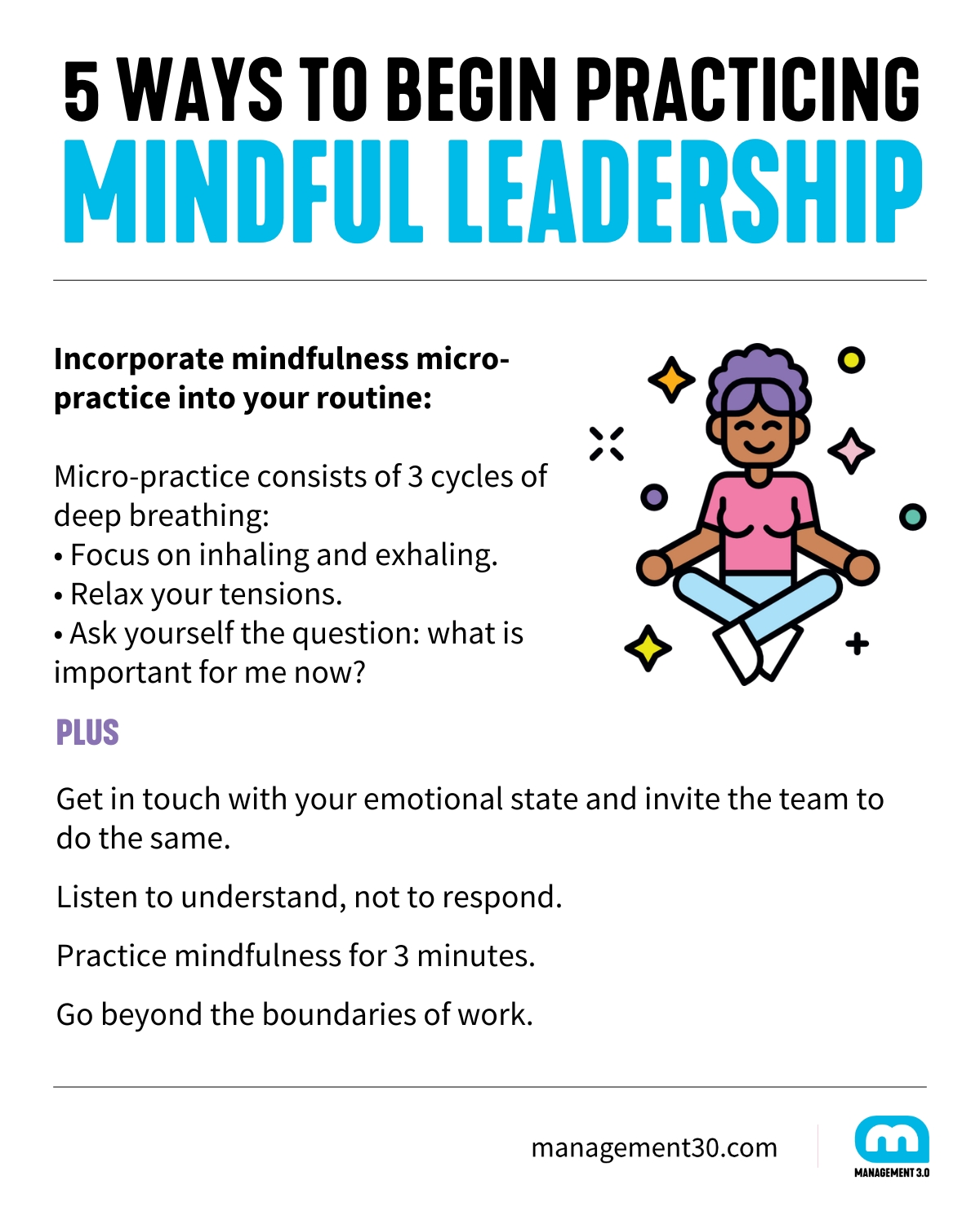 ways to begin practicing mindful leadership