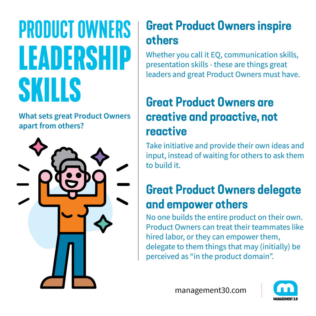 Product Owner Leadership Skills