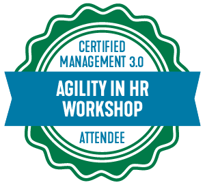 Certified Management 3.0 Agile in HR Workshop Attendee