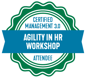 Certified Management 3.0 Agile in HR Workshop Attendee