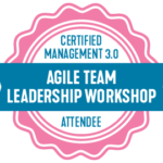 Certified Management 3.0 Agile Team Leadership Workshop Attendee
