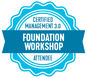 Certified Management 3.0 Foundation Workshop Attendee
