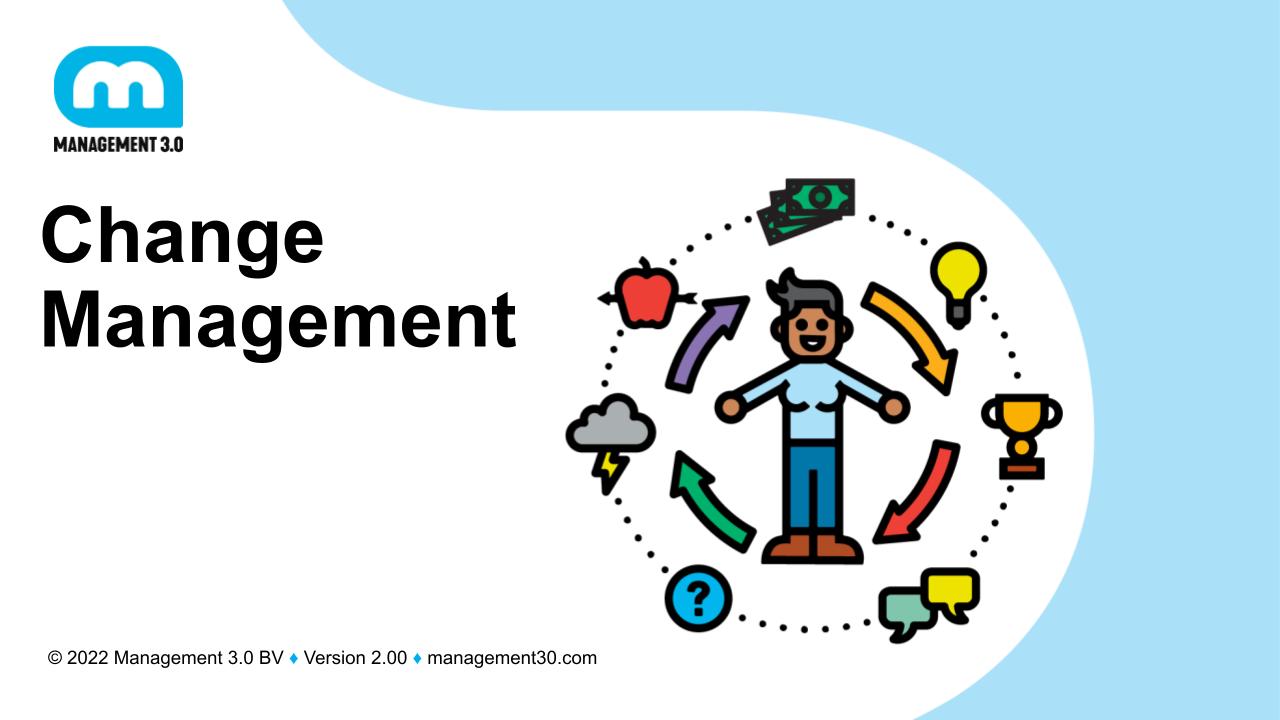 Management 3.0 Change Management