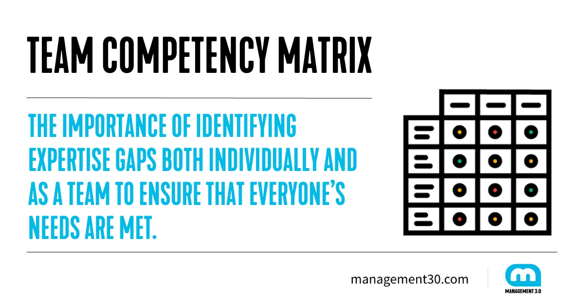 it service management skills matrix